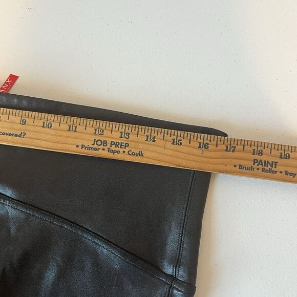 Spanx Women’s  Faux Leather Leggings Pull On Size 2X Black - Picture 5 of 8